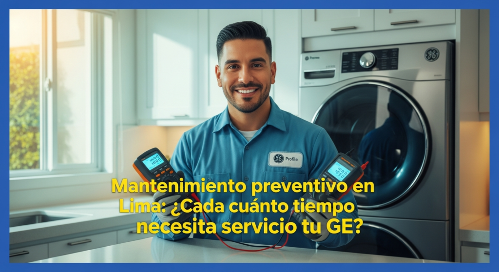 Mantenimiento preventivo en Lima: ¿Cada cuánto tiempo necesita servicio tu GE?